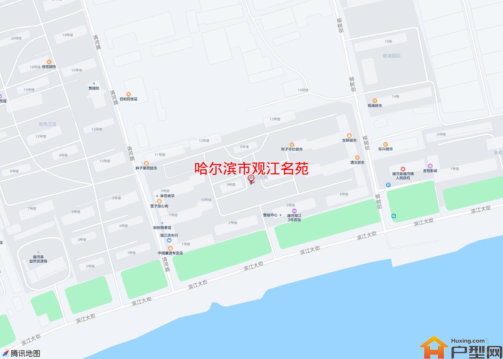 观江名苑小区 - 户型网