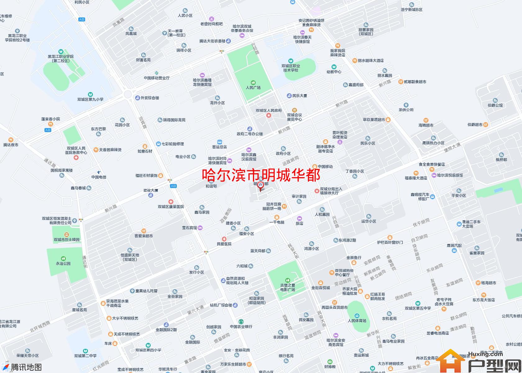 明城华都小区 - 户型网