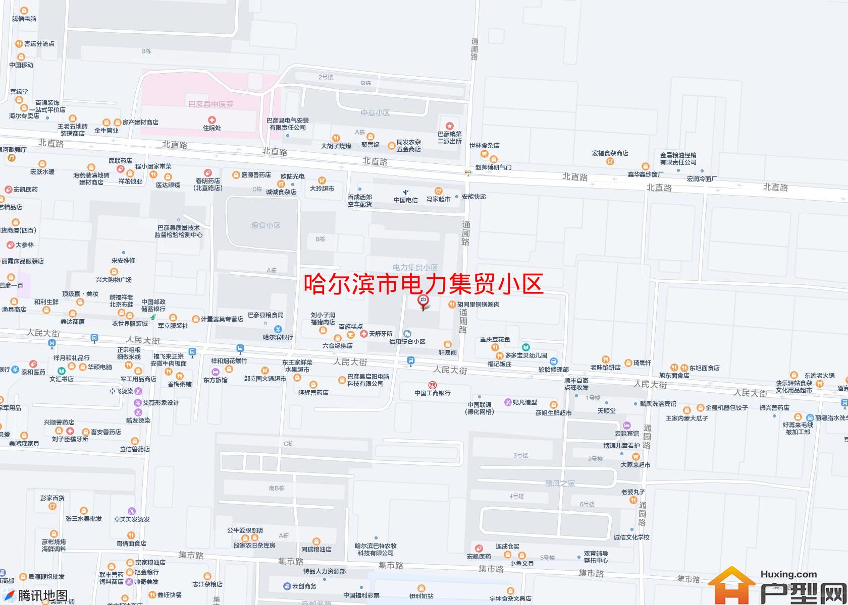 电力集贸小区小区 - 户型网