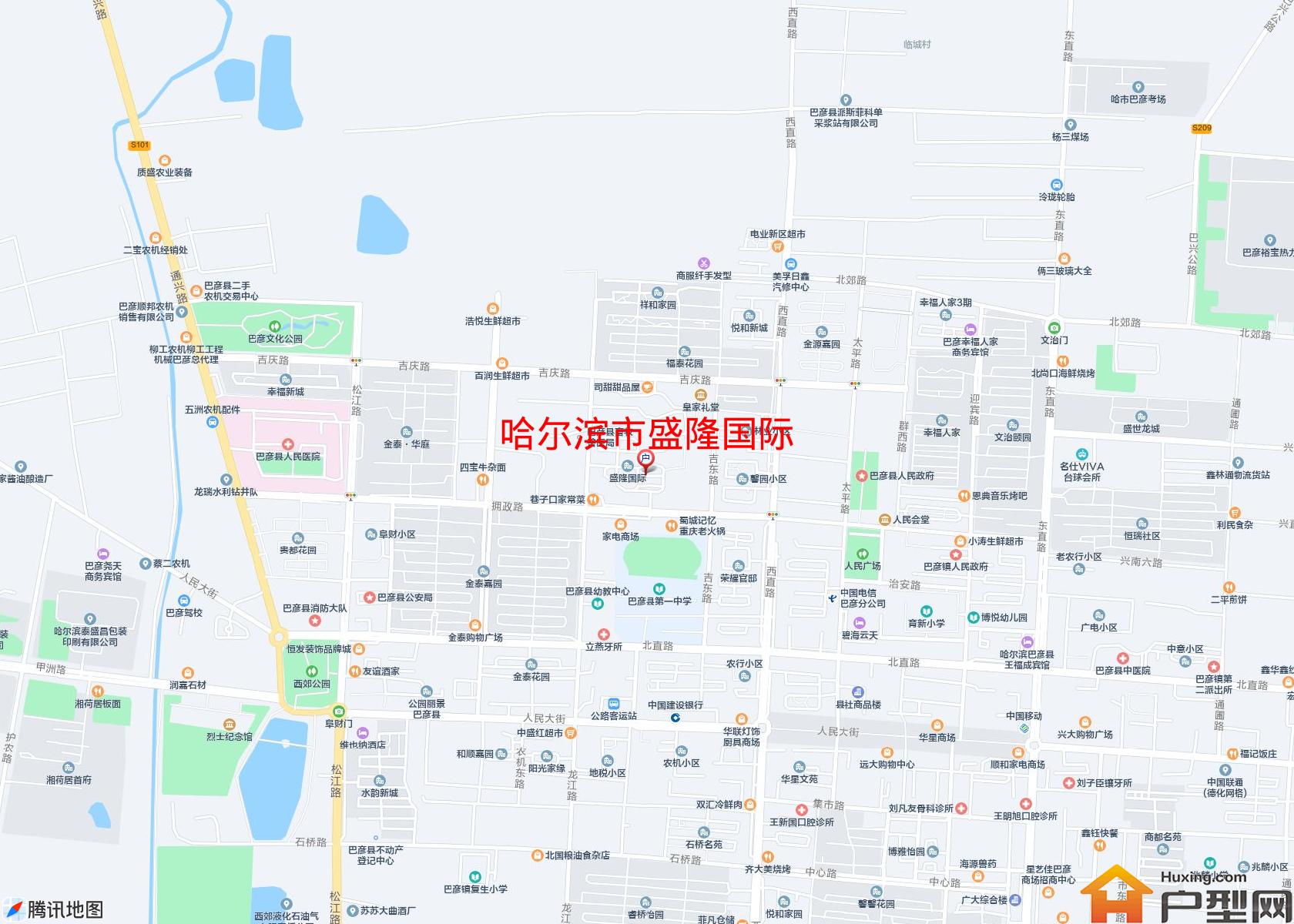 盛隆国际小区 - 户型网