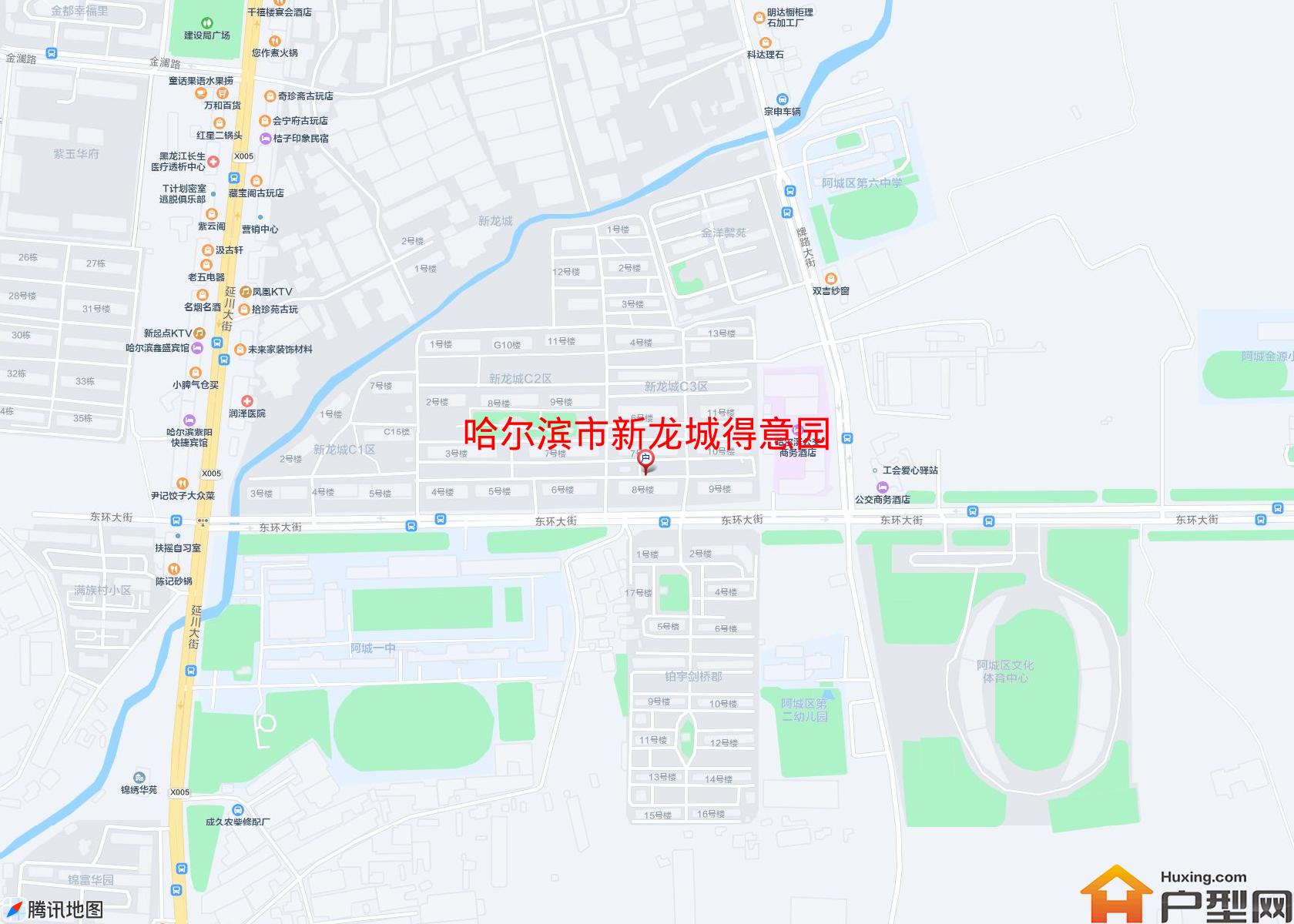 新龙城得意园小区 - 户型网