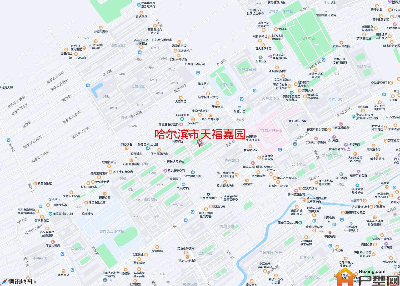 天福嘉园小区 - 户型网