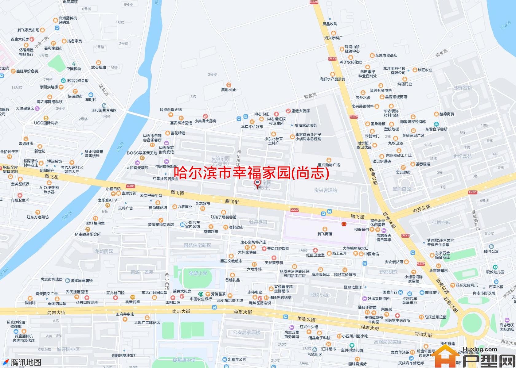 幸福家园(尚志)小区 - 户型网