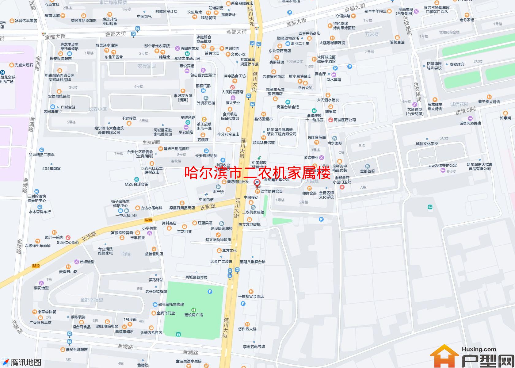 二农机家属楼小区 - 户型网