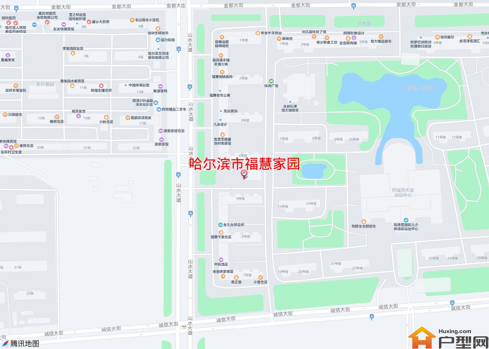 福慧家园小区 - 户型网