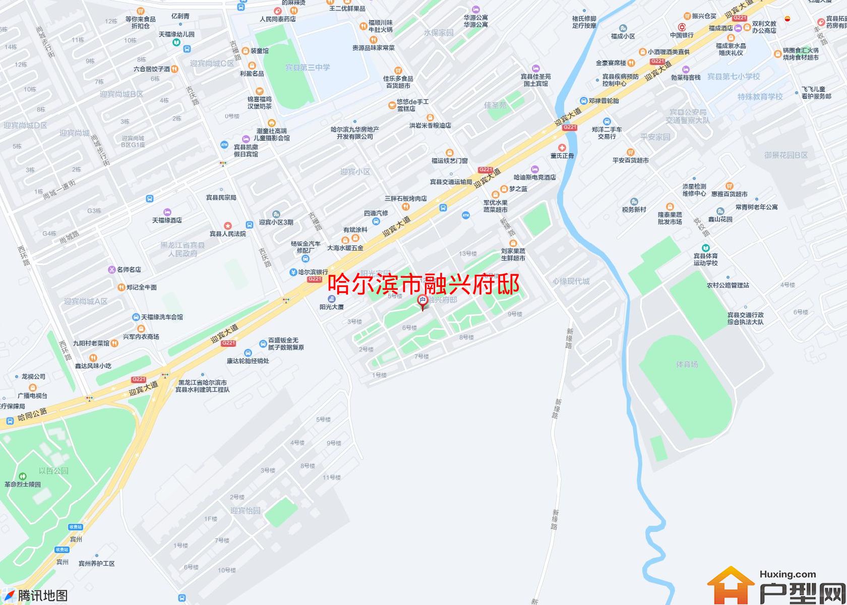 融兴府邸小区 - 户型网