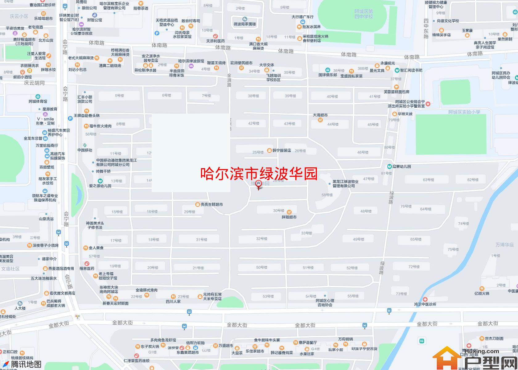 绿波华园小区 - 户型网