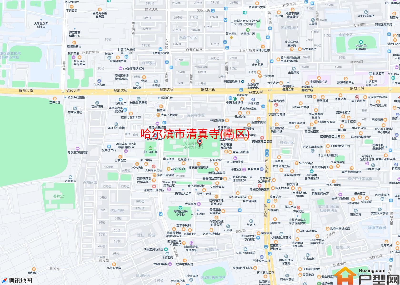 清真寺(南区)小区 - 户型网