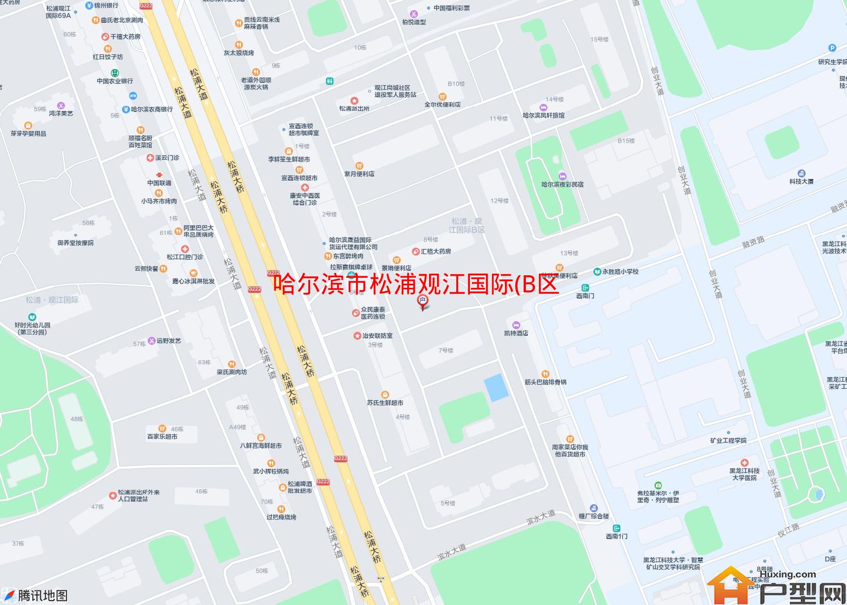 松浦观江国际(B区)小区 - 户型网 松浦观江国际(B区)小区 - 户型网