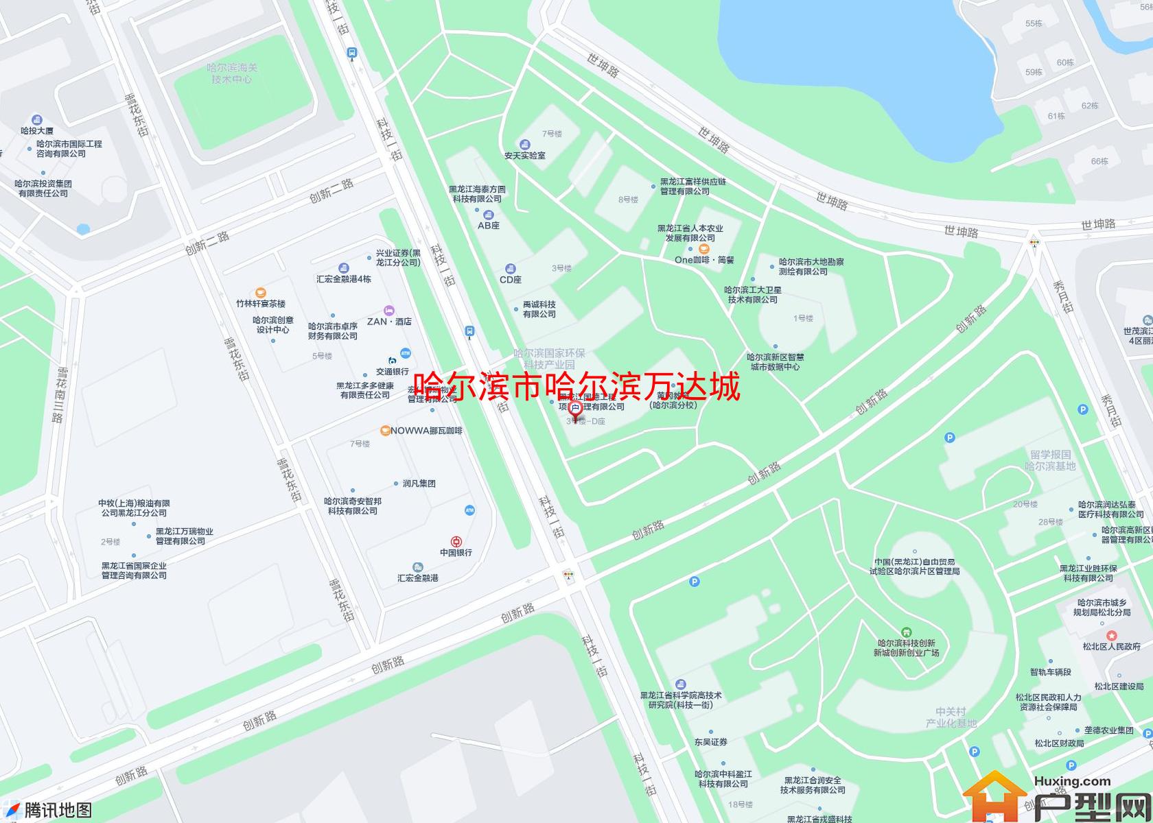 哈尔滨万达城小区 - 户型网