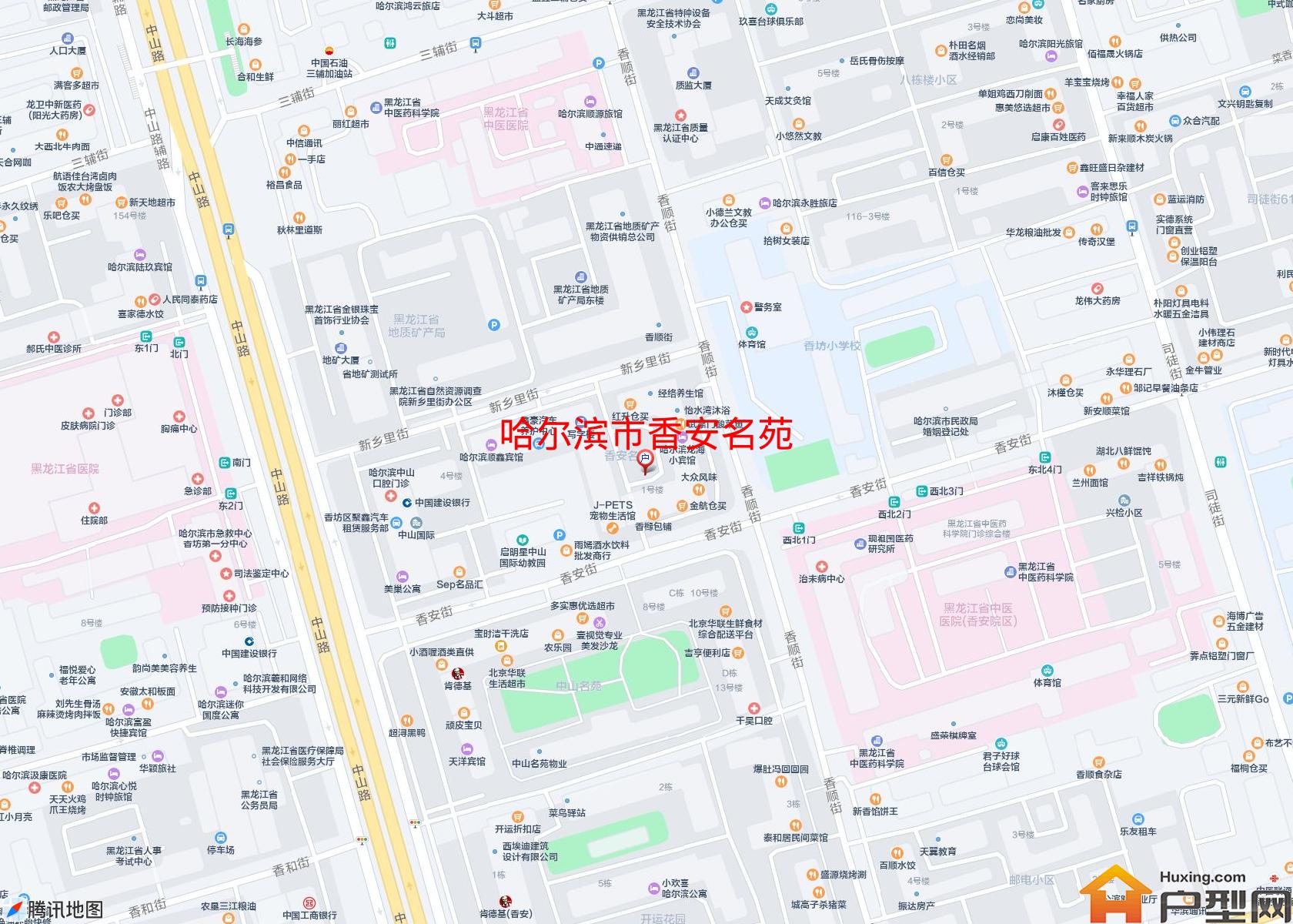 香安名苑小区 - 户型网 香安名苑小区 - 户型网