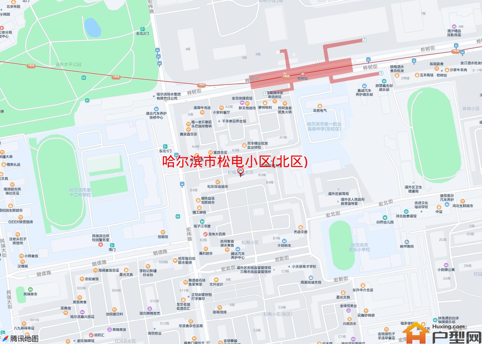 松电小区(北区)小区 - 户型网