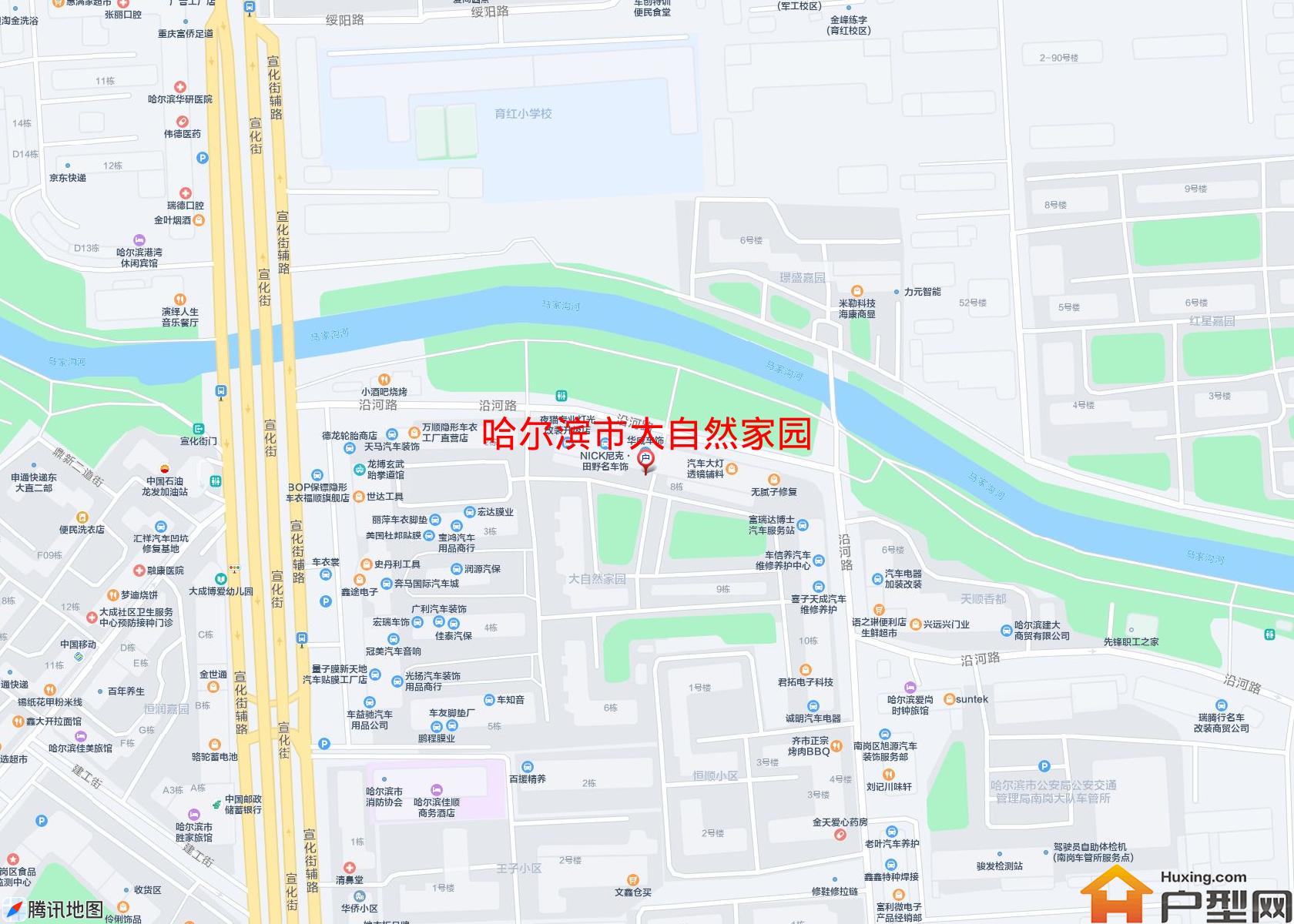大自然家园小区 - 户型网
