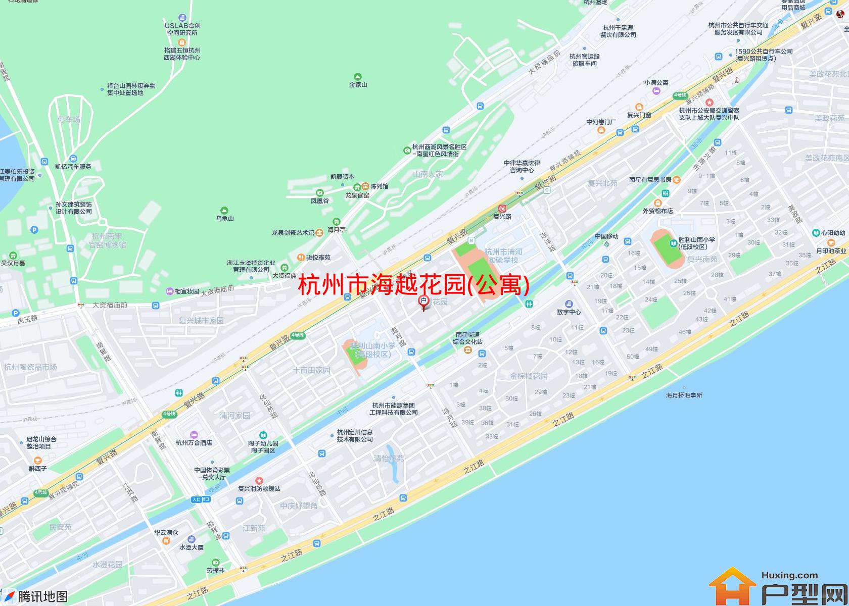 海越花园(公寓)小区 - 户型网
