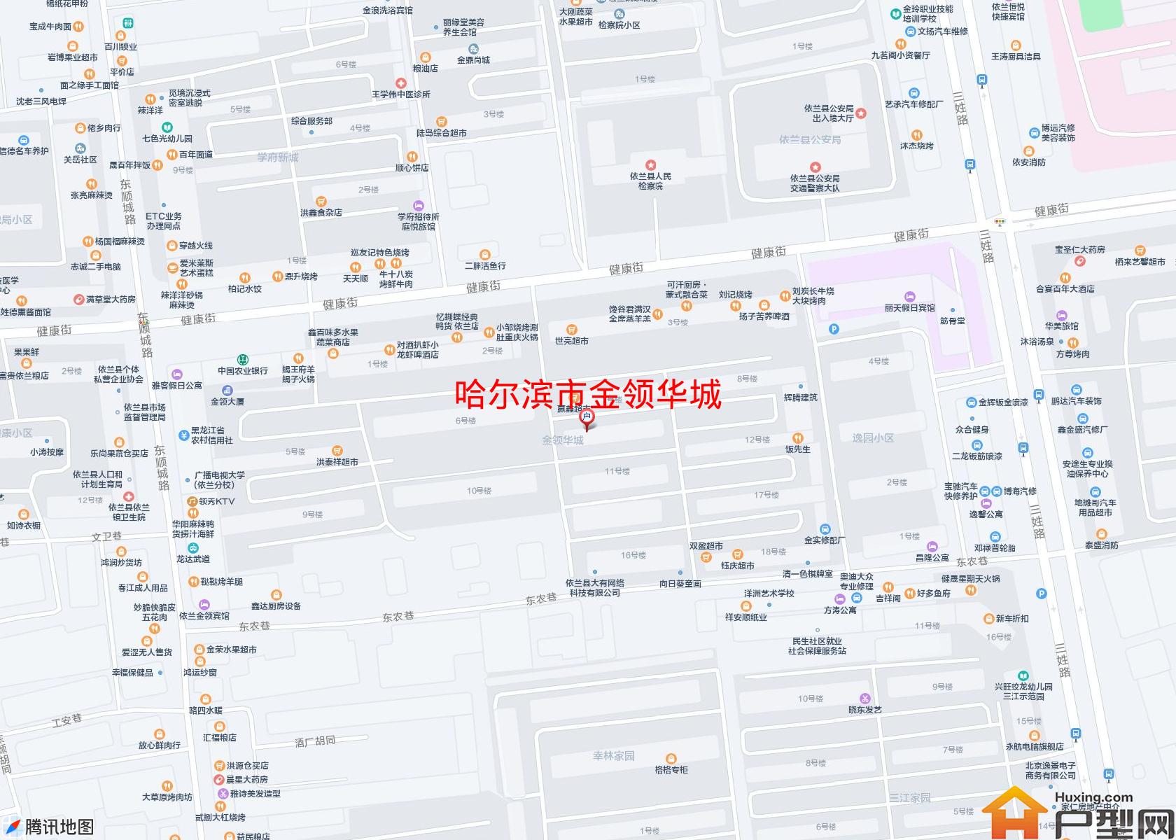 金领华城小区 - 户型网