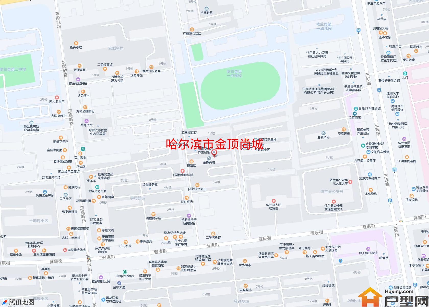 金顶尚城小区 - 户型网