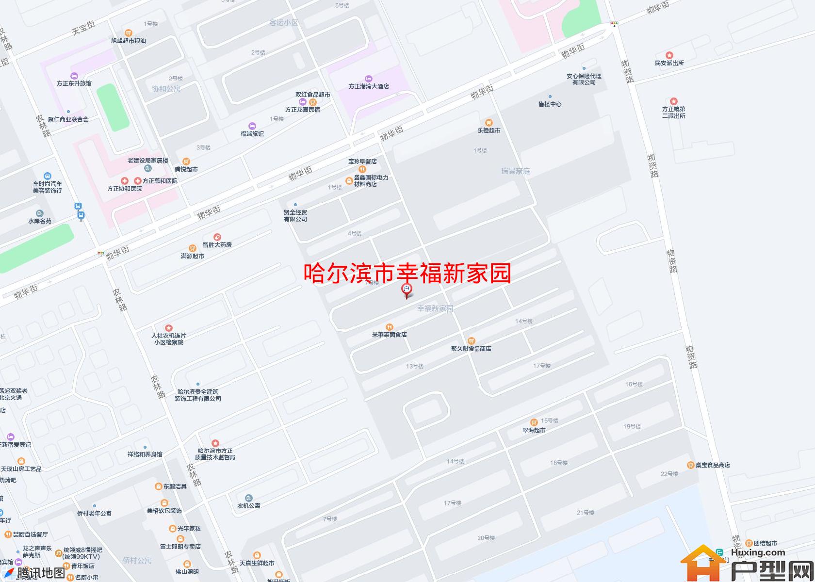 幸福新家园小区 - 户型网