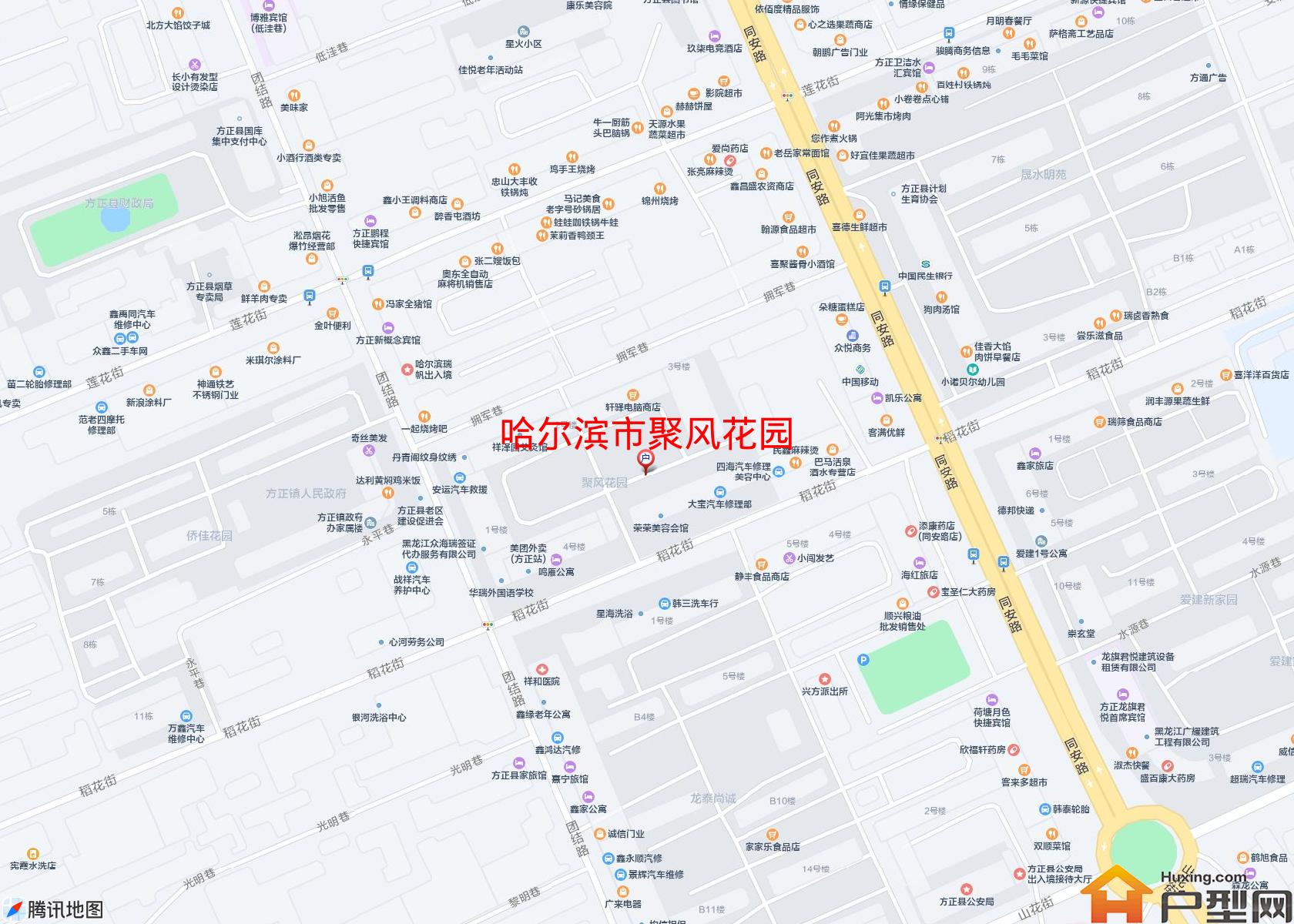 聚风花园小区 - 户型网