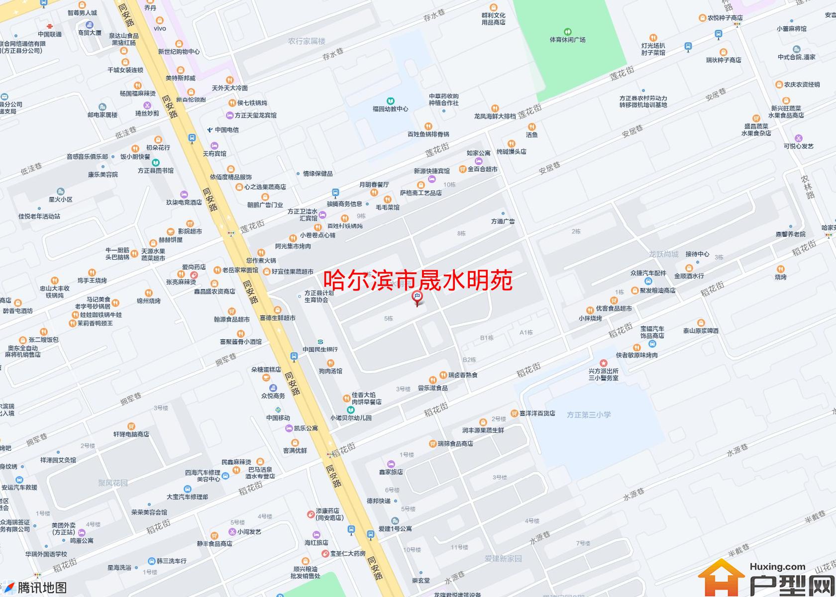 晟水明苑小区 - 户型网