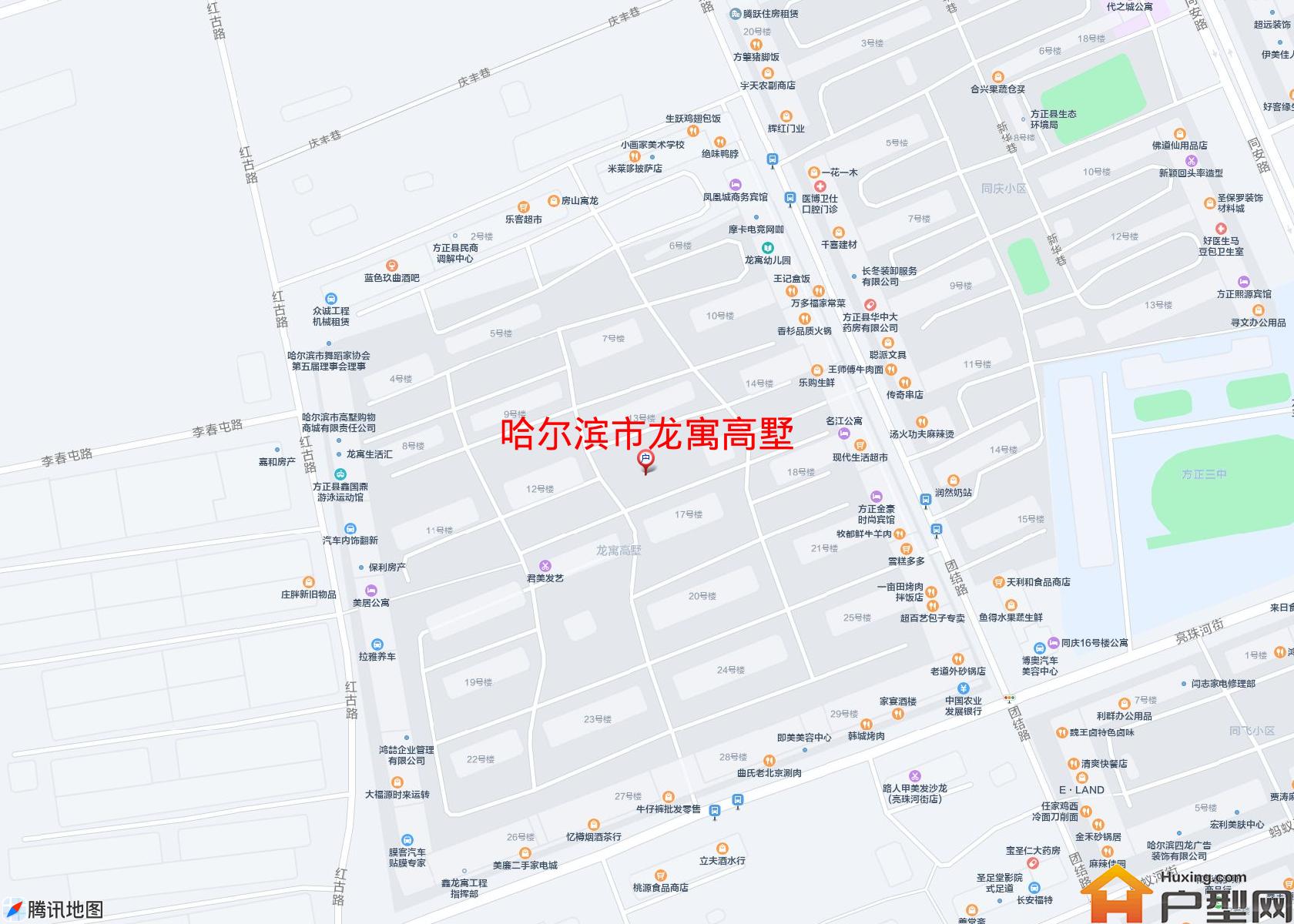 龙寓高墅小区 - 户型网