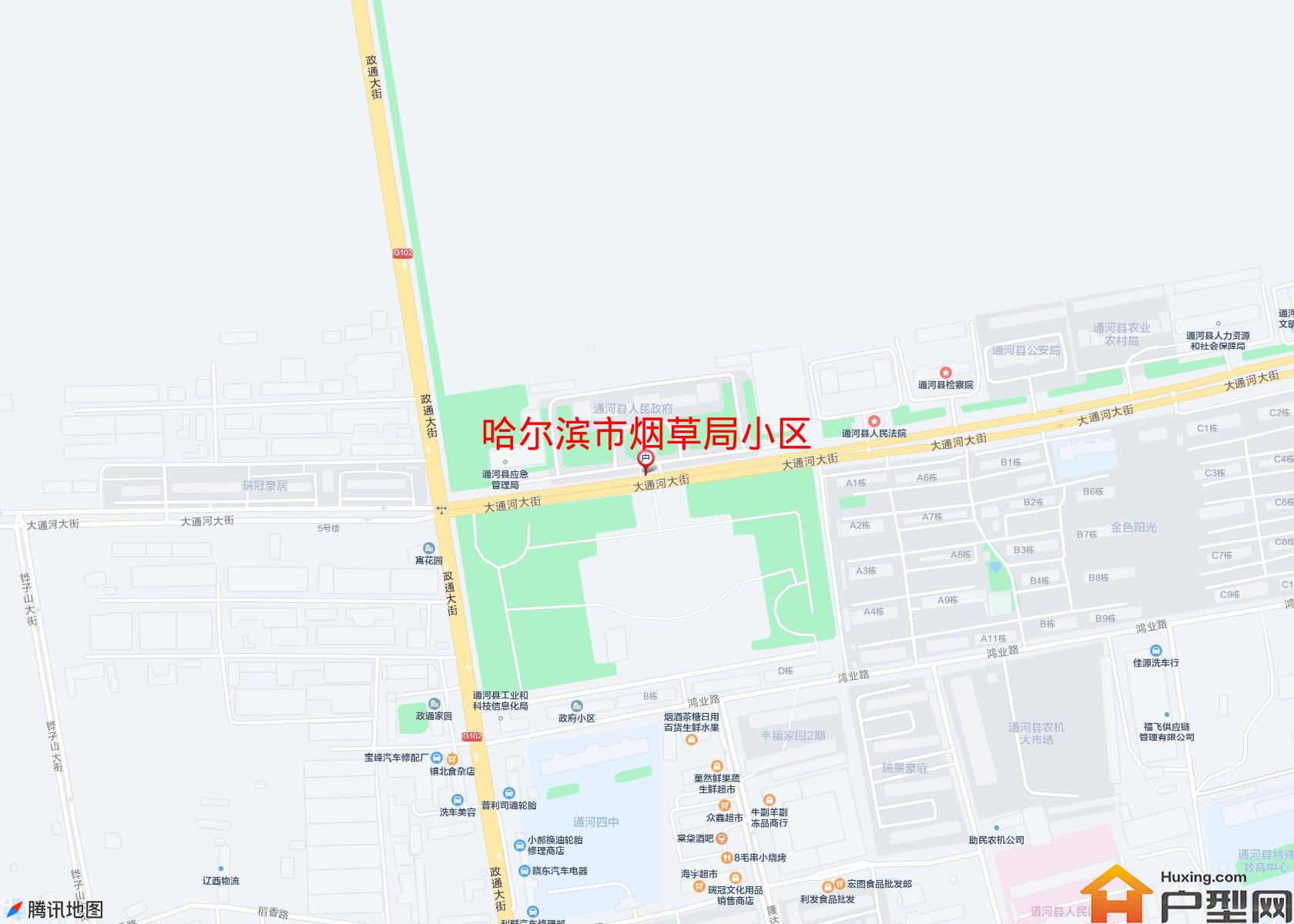 烟草局小区小区 - 户型网