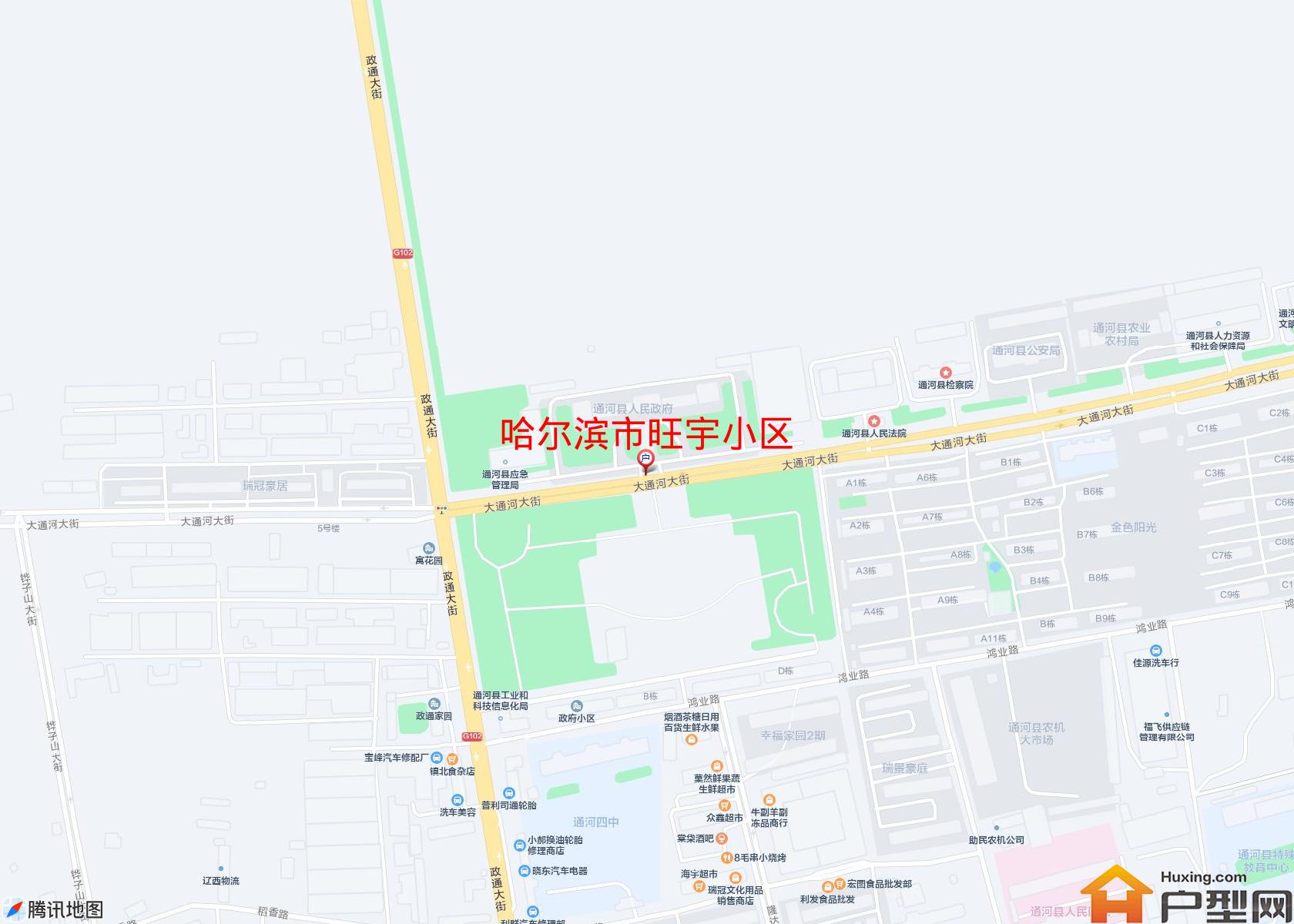 旺宇小区小区 - 户型网
