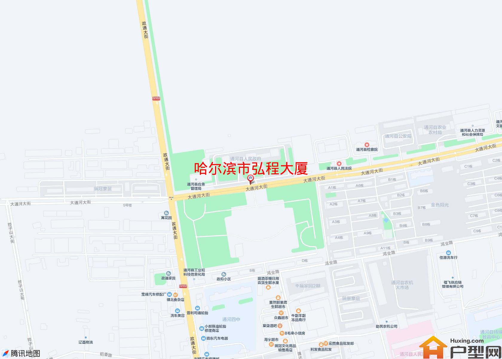 弘程大厦小区 - 户型网