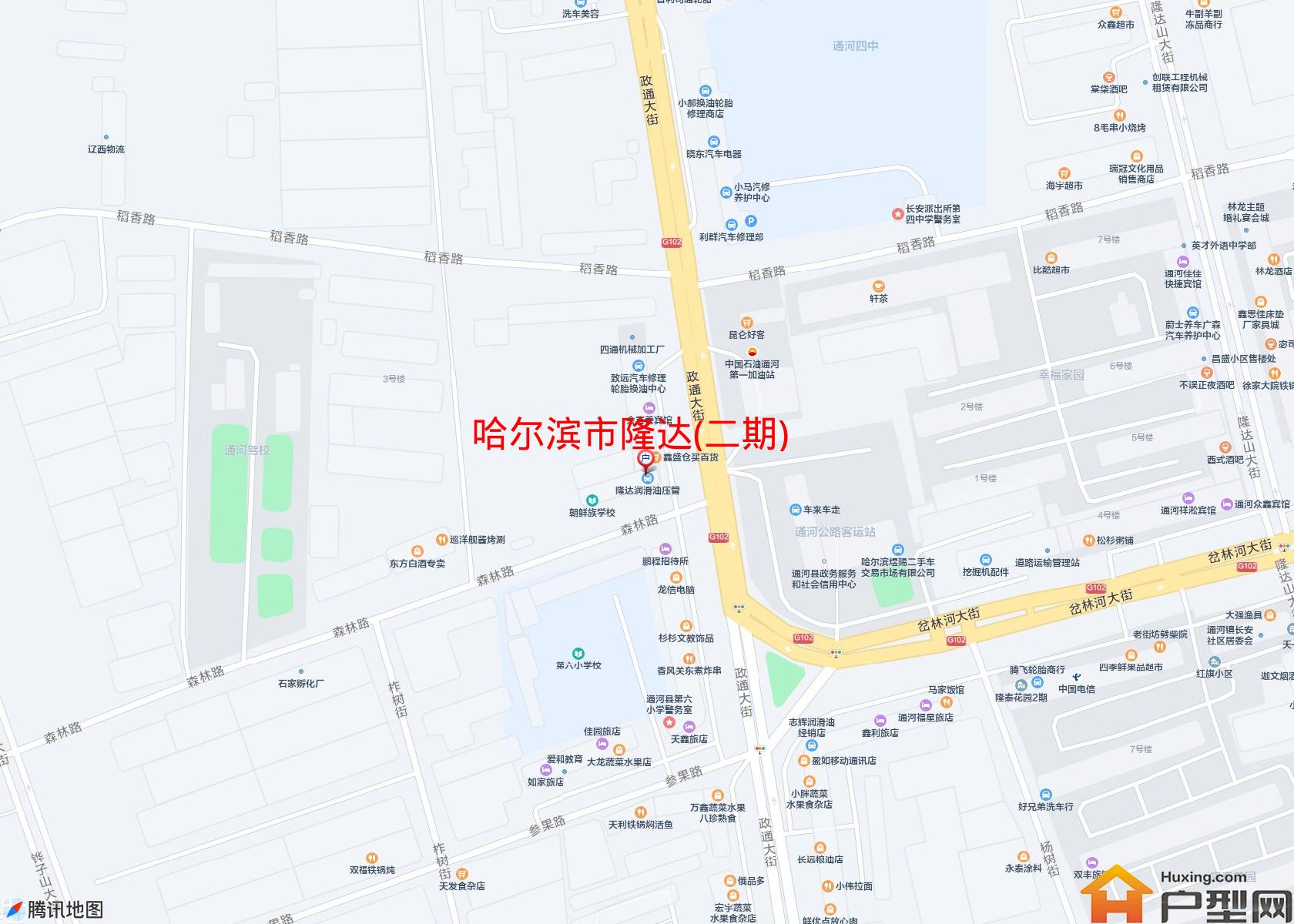 隆达(二期)小区 - 户型网
