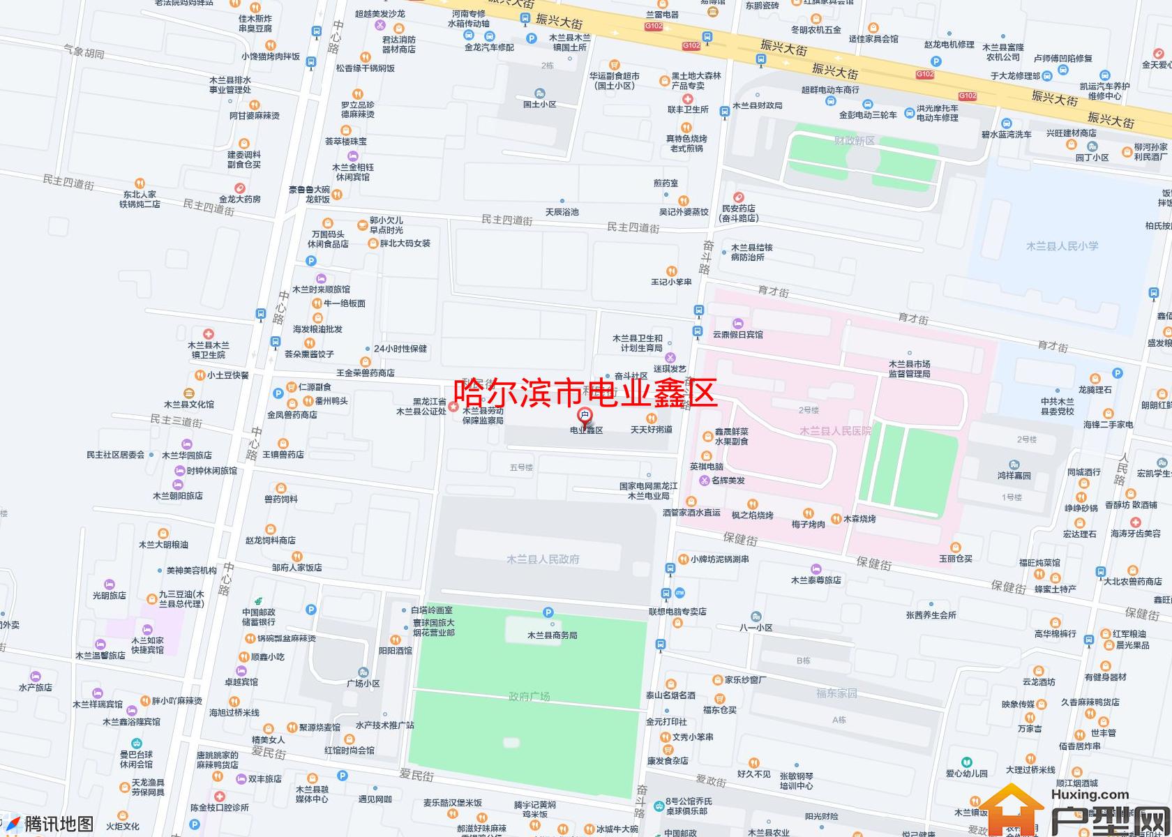 电业鑫区小区 - 户型网