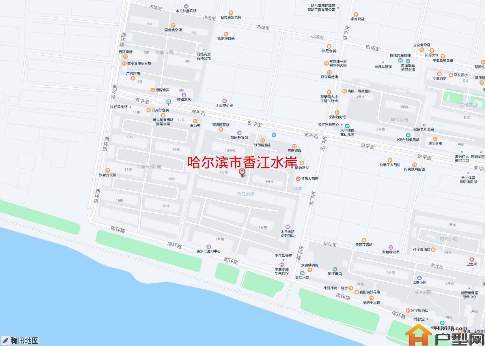 香江水岸小区 - 户型网