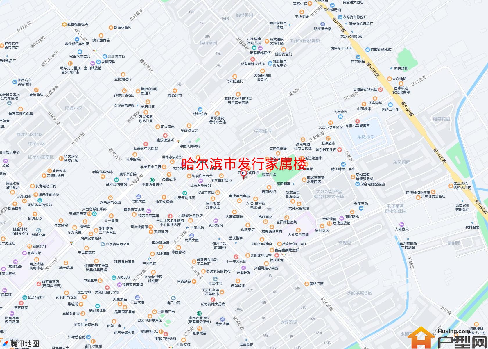 发行家属楼小区 - 户型网