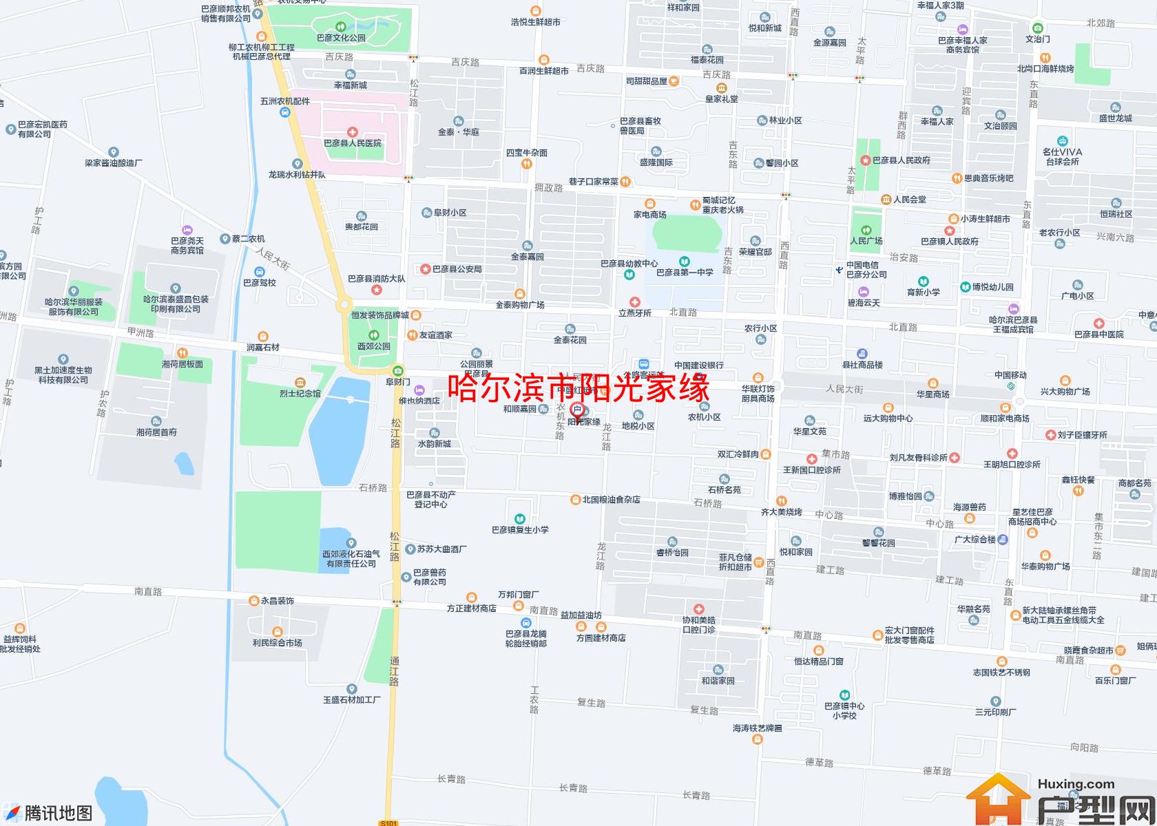 阳光家缘小区 - 户型网