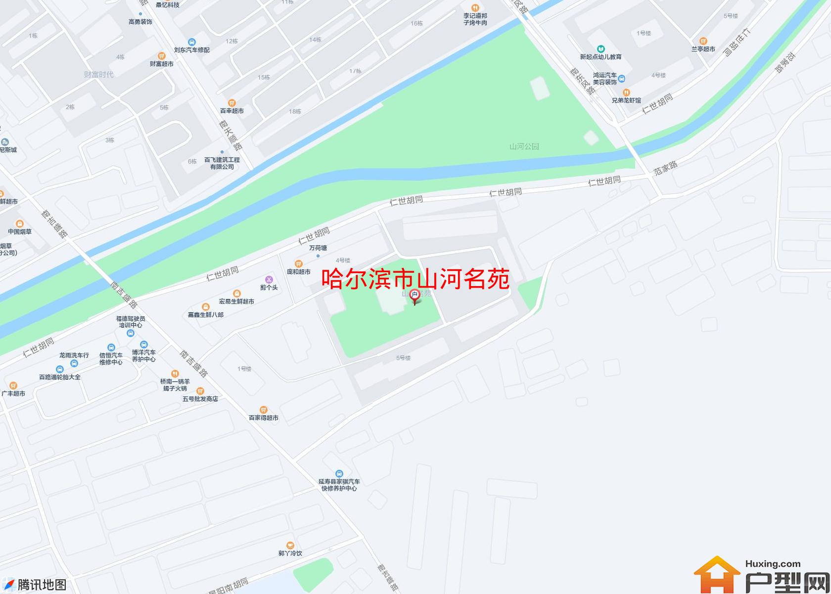 山河名苑小区 - 户型网