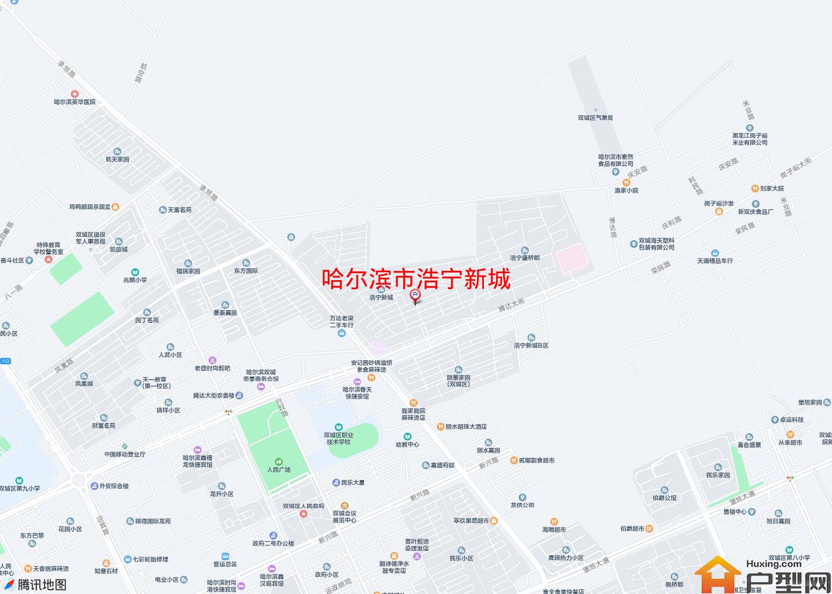 浩宁新城小区 - 户型网