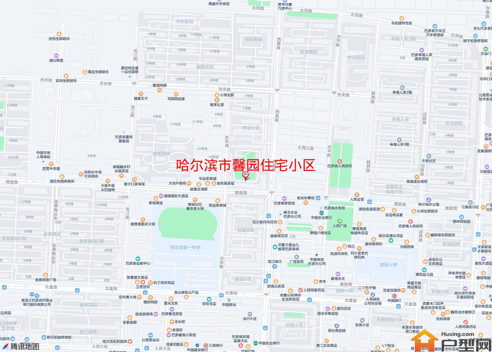馨园住宅小区小区 - 户型网