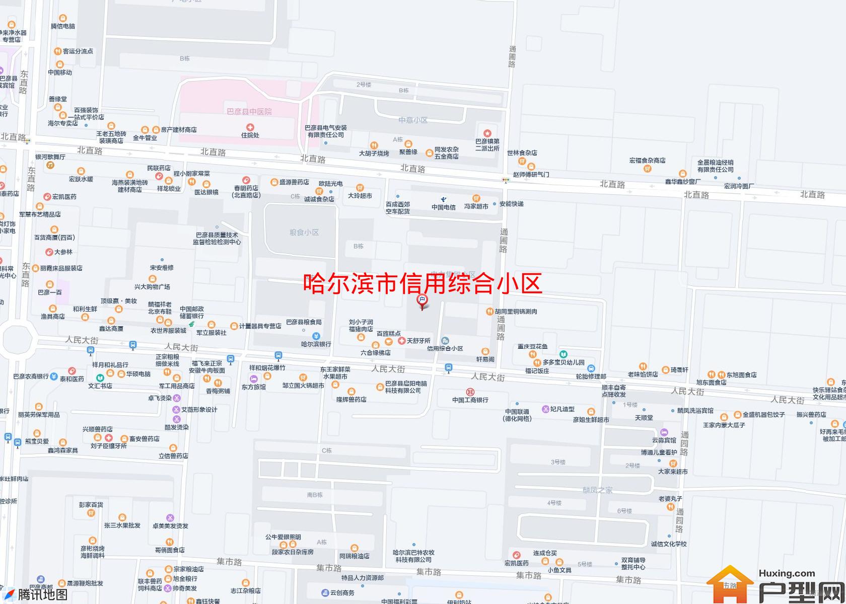 信用综合小区小区 - 户型网