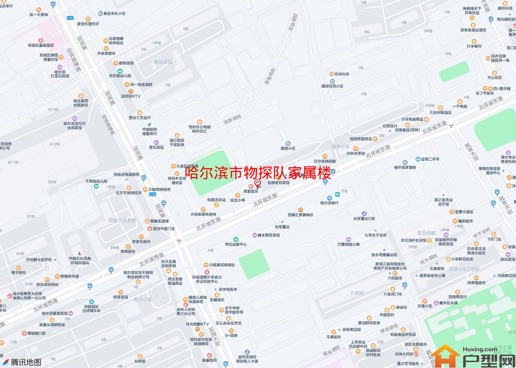 物探队家属楼小区 - 户型网