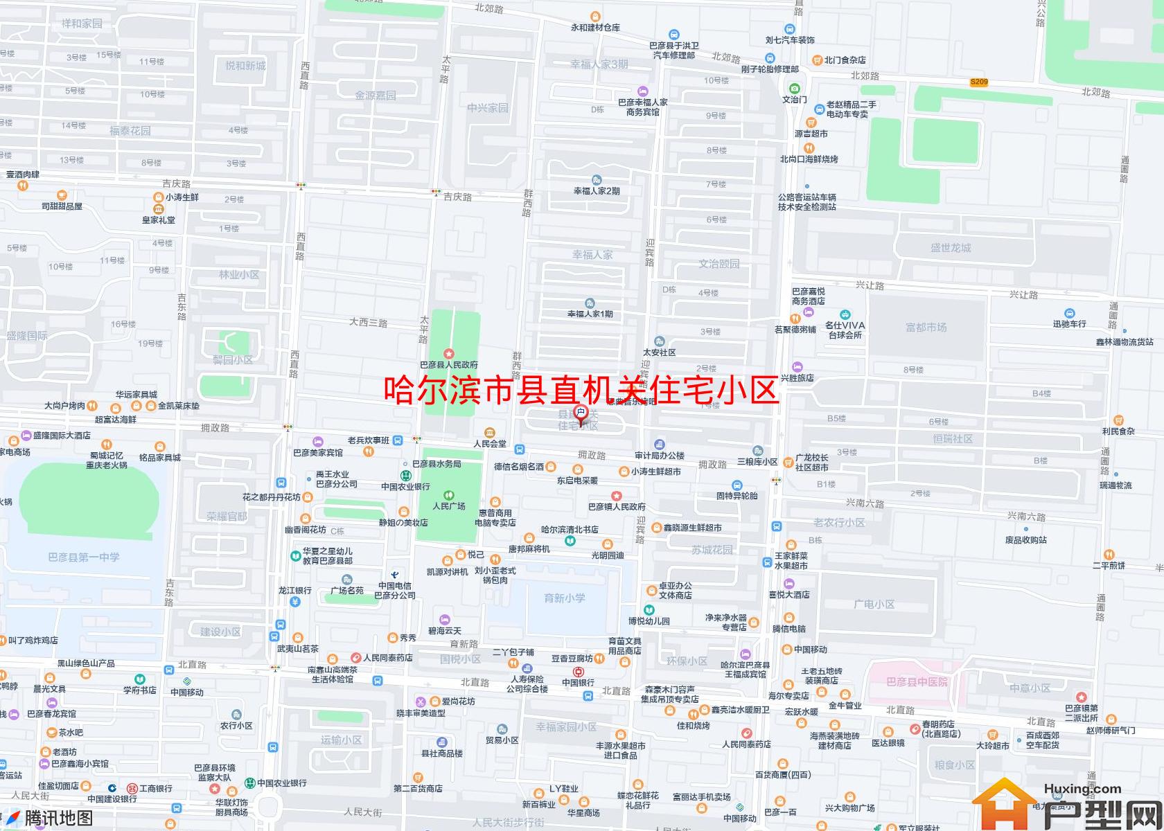 县直机关住宅小区小区 - 户型网