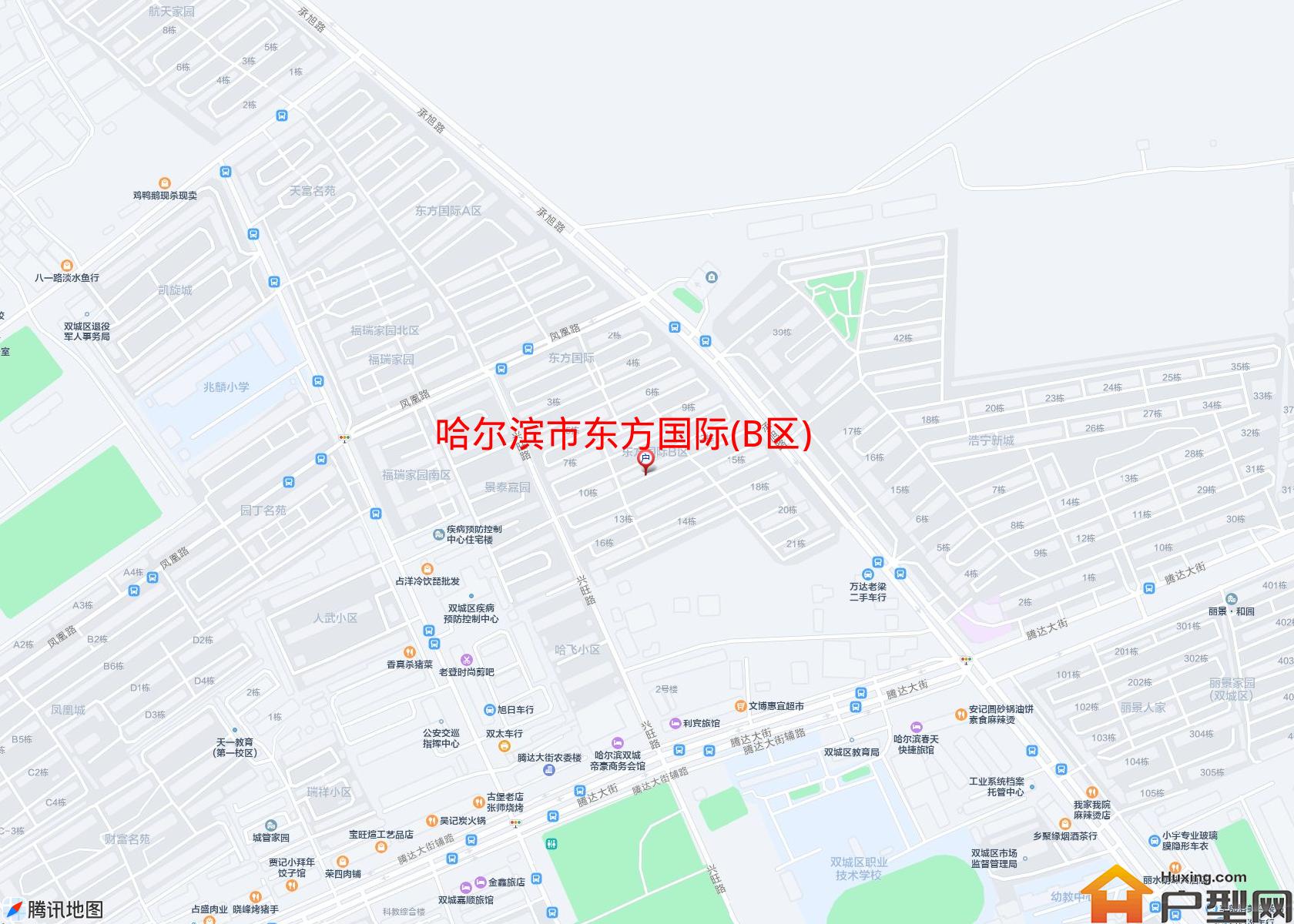东方国际(B区)小区 - 户型网