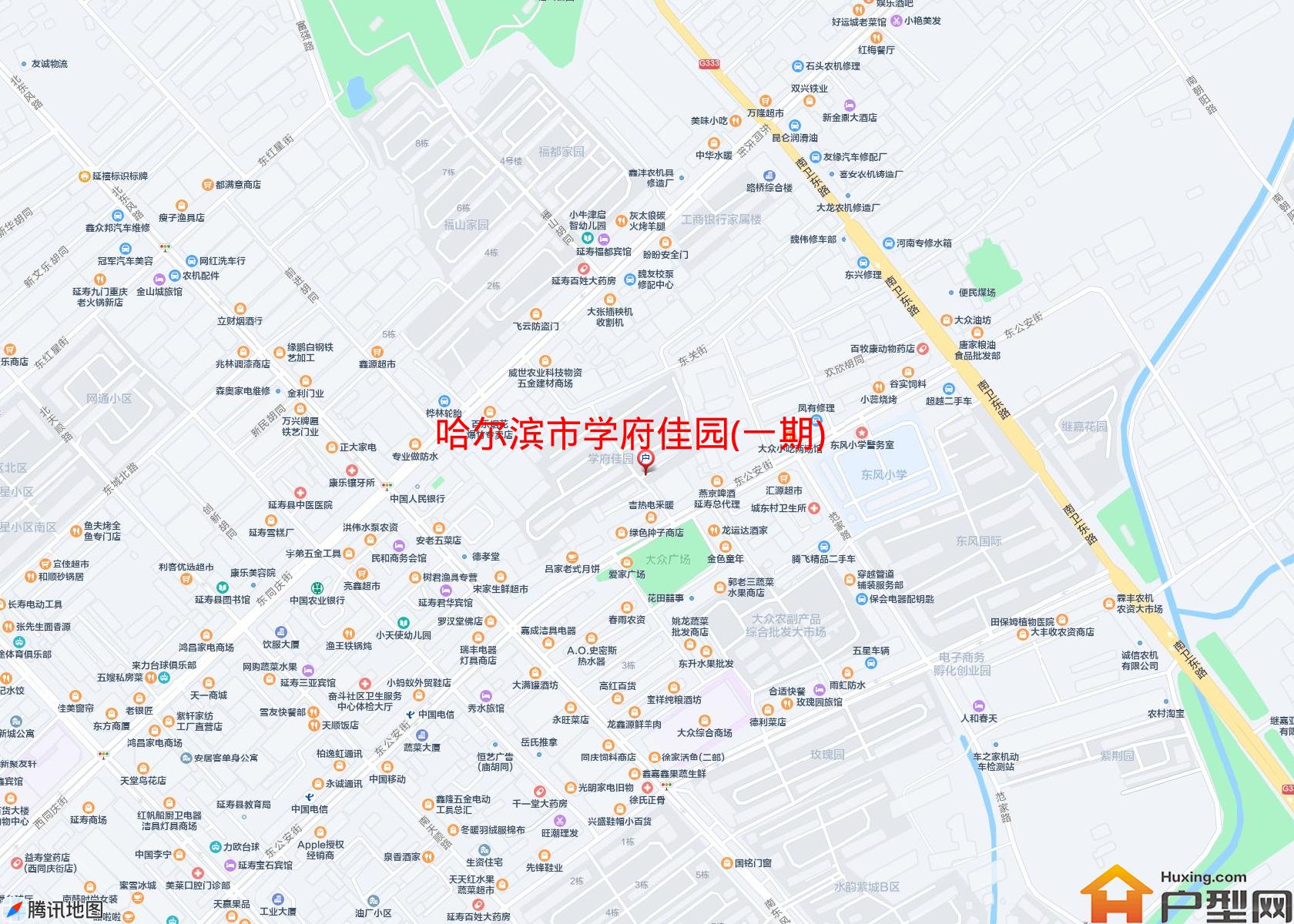 学府佳园(一期)小区 - 户型网