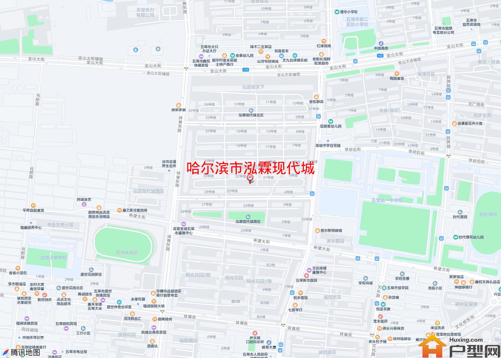泓霖现代城小区 - 户型网