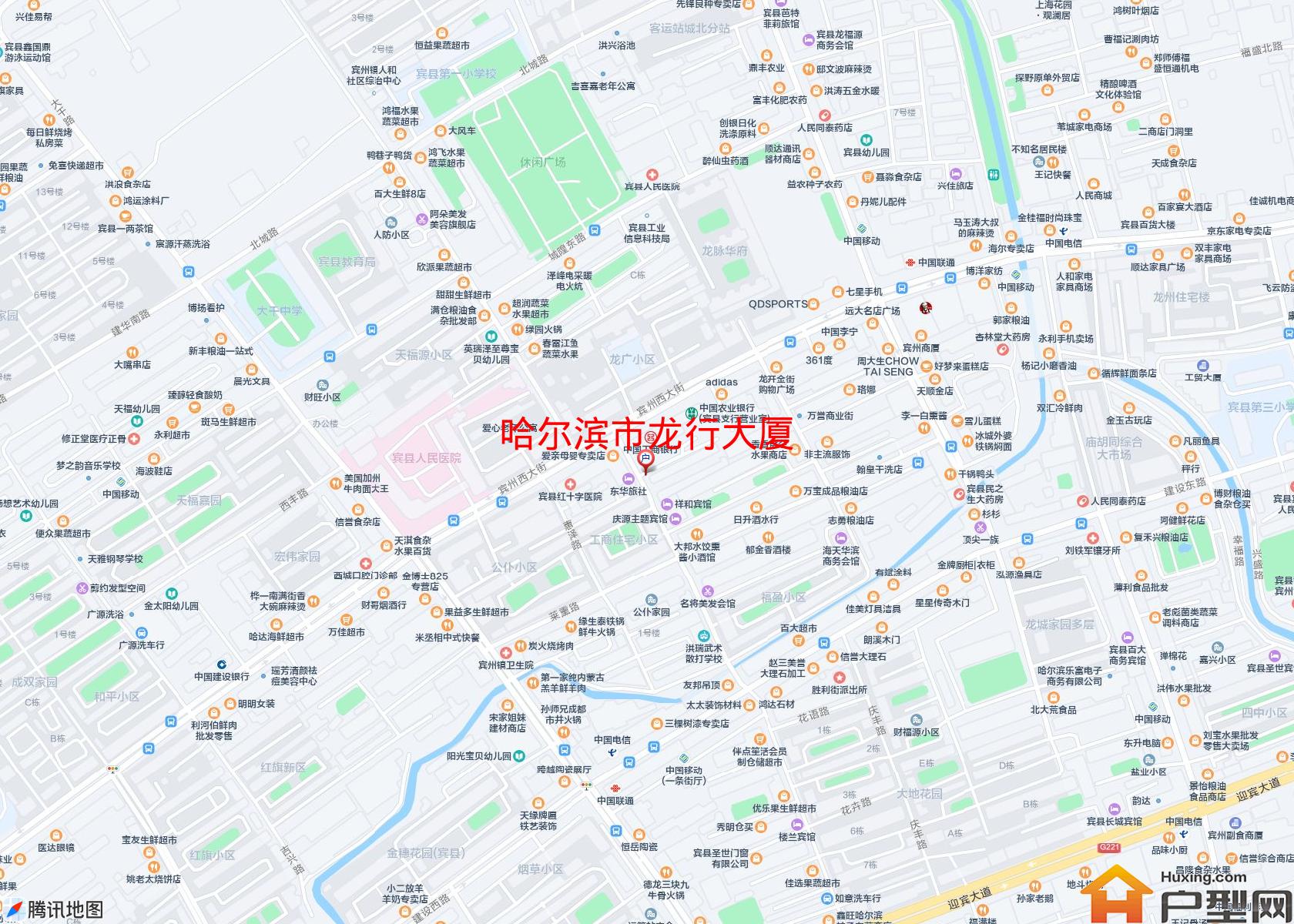 龙行大厦小区 - 户型网