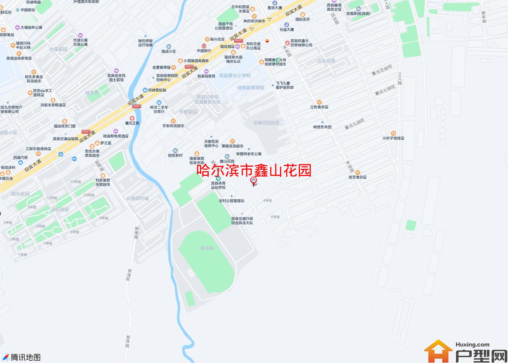 鑫山花园小区 - 户型网