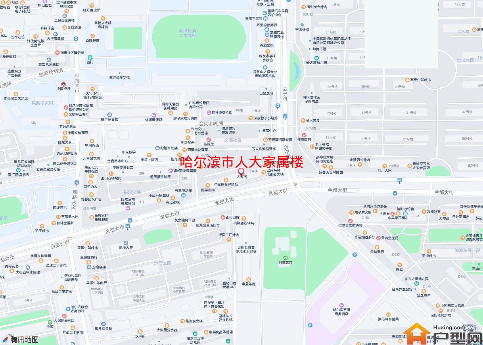 人大家属楼小区 - 户型网