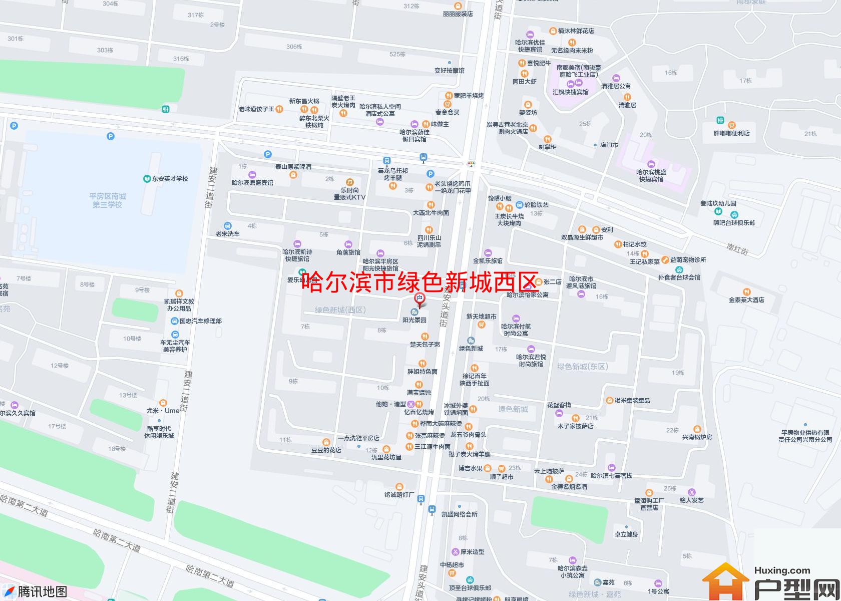 绿色新城西区小区 - 户型网