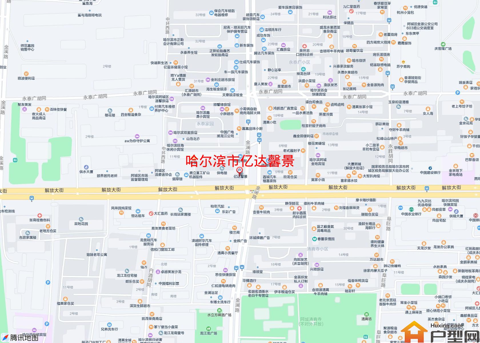 亿达馨景小区 - 户型网 亿达馨景小区 - 户型网