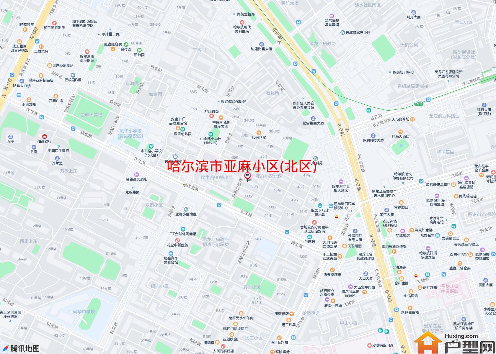 亚麻小区(北区)小区 - 户型网