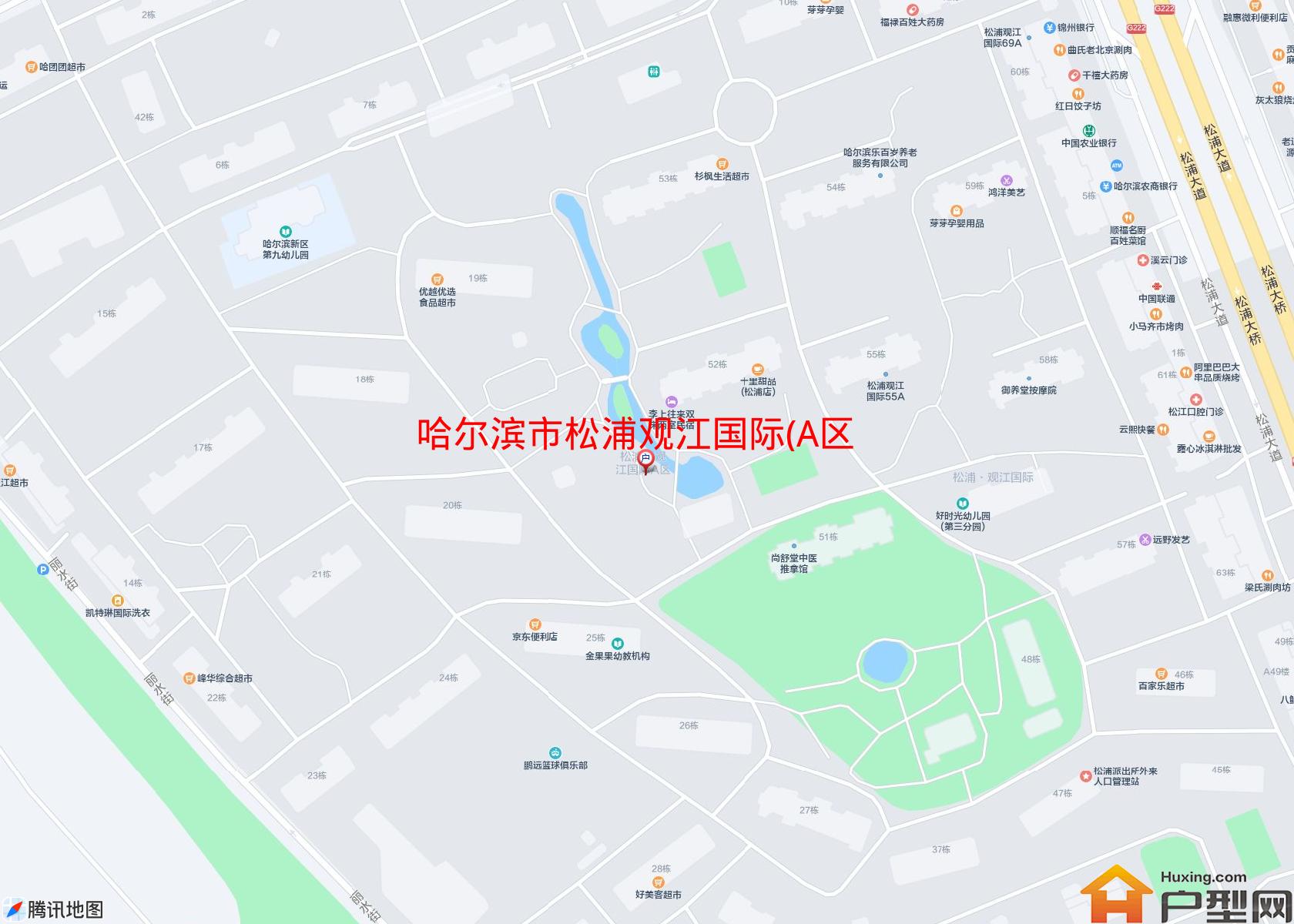 松浦观江国际(A区)小区 - 户型网 松浦观江国际(A区)小区 - 户型网