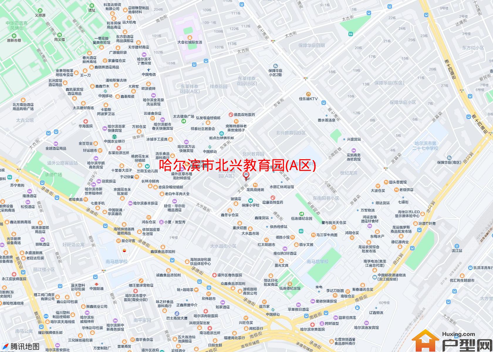 北兴教育园(A区)小区 - 户型网