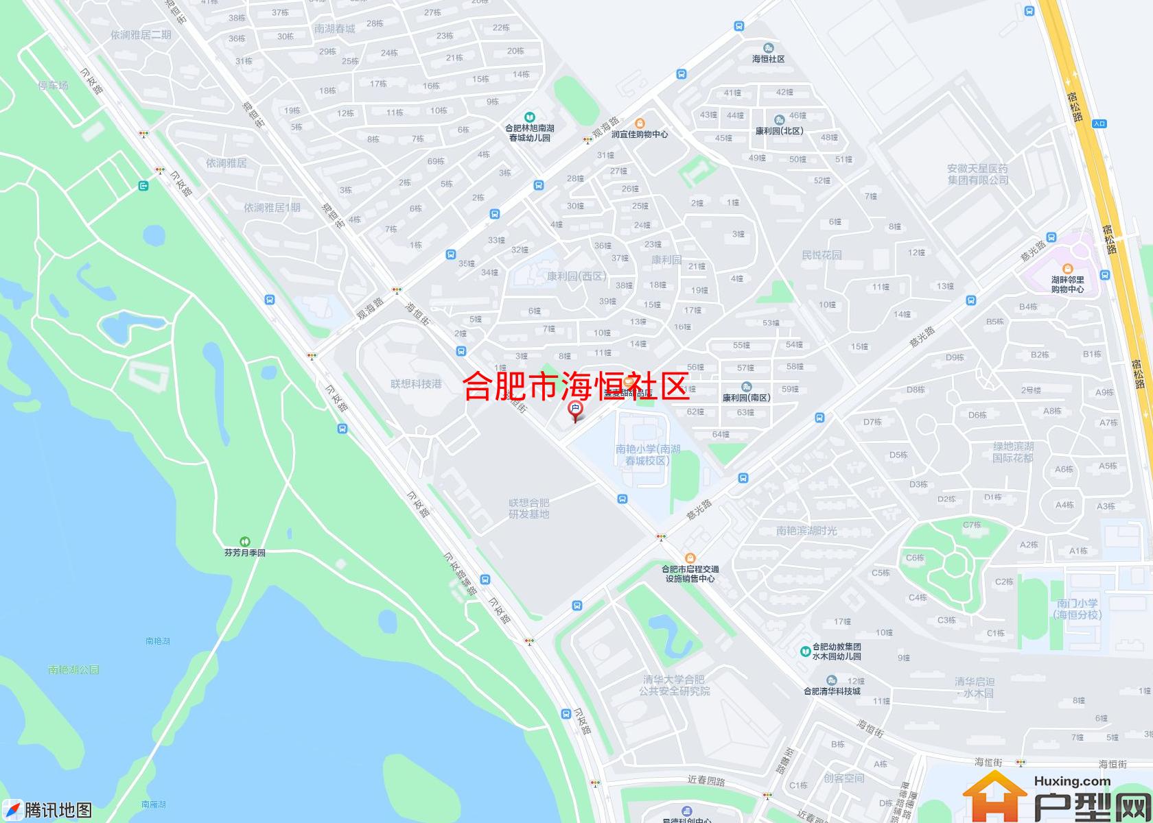 海恒社区小区 - 户型网